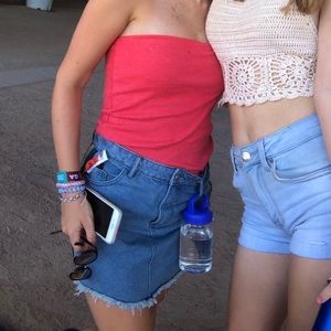 American Eagle Pink Tube Top